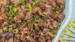 Sisig  How to Cook Filipino Pork Sisig  Panlasang Pinoy [upl. by Acirderf790]