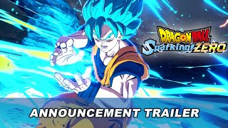 DRAGON BALL Sparking ZERO – Announcement Trailer [upl. by Corbet]