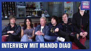 GZSZ Interview Mando Diao zum zweiten Mal im quotMauerwerkquot  GZSZ [upl. by Aihset]