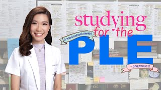 Med School Series Studying for the PLE Physician Licensure Exam Philippines Tips  Giveaway [upl. by Michaele]