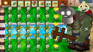 99 REPEATER Zombies ZomPlants Plants vs Zombies Mod Zombotany 2 [upl. by Ilam]