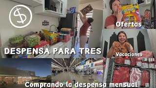 HACIENDO MI DESPENSA MENSUAL PARA 3 ✅ Sams y Walmart Cuánto gasté  NOS VAMOS ALA PLAYA  Patpat [upl. by Otrebmal]