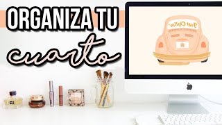 TIPS DE ORGANIZACIÓN PARA TU CUARTO Cómo Ordenar Fácil y Rápido [upl. by Staci]