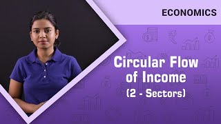 Circular Flow of Income Two Sector Economy  Class XII  Economics [upl. by Moll]