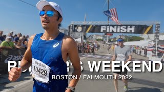 Runners Weekend  Boston  Falmouth 2022 [upl. by Kaltman]