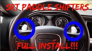 PADDLE SHIFTERS FULL INSTALL PADDLESHIFTERS [upl. by Suidualc]