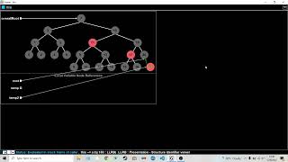 Left Leaning Red Black Tree Visualisation [upl. by Renwick]