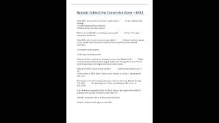 Ryanair Cabin Crew Conversion Exam – 2023 [upl. by Candace596]