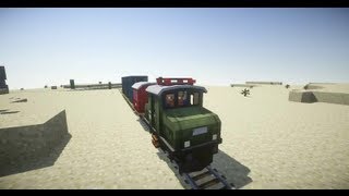 Trenes reales en minecraft Railcraft Minecraft forge [upl. by Ahsym]