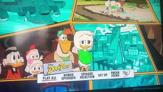 DuckTales Destination Adventure 2018 DVD Menu [upl. by Oibirot]