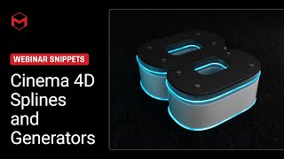 Cinema 4D Splines and Generators [upl. by Missy237]