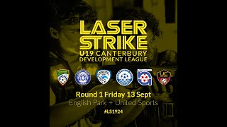 Coastal Spirit vs Cashmere Technical  Laser Strike U19 Canterbury Development League 2024 [upl. by Anilecram933]