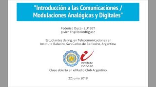 Introducción a las comunicaciones analógicas y digitales [upl. by Sargent]