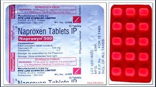 naproxan 500 mg tablet uses in hindi  naprosyn 500 mg tablet uses  naproxen tablet dard ki dawa [upl. by Lewanna]