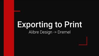 Exporting to Print  ES [upl. by Aura234]