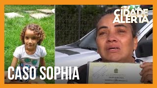 Caso Sophia Polícia investiga aparição misteriosa e mãe da vítima concede entrevista [upl. by Nil]