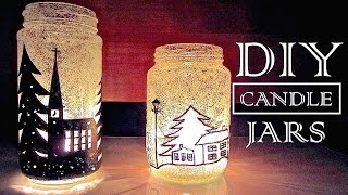 DIY Christmas Decorations amp Gifts  Christmas In A Jar [upl. by Ruddie]