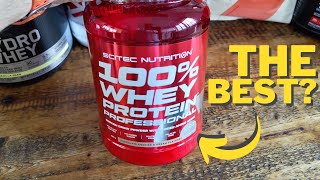 The Best Out There Scitec 100 Whey Protein Review [upl. by Santoro]