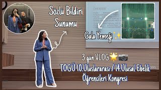 TOGÜ EBELİK ÖĞRENCİLERİ KONGRESİ  Sözlü bildiri sunumlarımız Tokat’ta bizimle 3 gün🪽🎧🌞✍🏻 [upl. by Marka39]