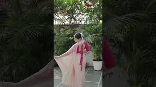 Navratri day 8  Pink🎀 shorts youtubeshorts hair hairstyle  Navratri [upl. by Arimas829]