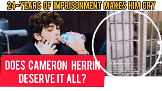 Cameron Herrin Sentencing Makes Him Cry in Pain [upl. by Atiuqrahc]