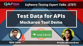 Test Data for APIs By Pricilla Bilavendran [upl. by Sherlock]