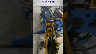 Sản xuất ghế Cafe  Phần 2 katamachinery machine chấtlượngcao giảiphápgiacông côngnghệ [upl. by Alrad858]