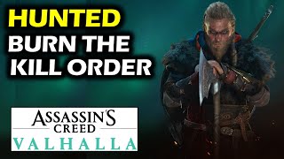 Hunted Burn the Kill Order at Venonis  Assassins Creed Valhalla [upl. by Ahsyia]