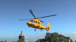 Aankomst NHV SAR AS365 N3 Dauphin  Rescue Vlissingen 2014 [upl. by Rehctelf607]