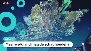 Scheepswrak met schat van 18 miljard moet snel de zee uit [upl. by Betthezel]