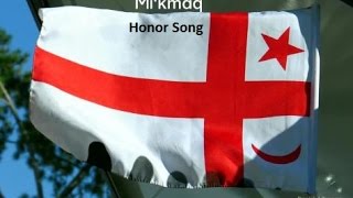 Mikmaq Honor Song mikmaq native from Pow Wow kitpu singers native song [upl. by Yseulte]