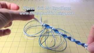 Tzitzit Tying Tutorial  DNA Double Helix Spiral Macrame Ashkenazi Tzitzit [upl. by Mimajneb]