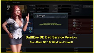 DIABO BlackShot  BE Bad Service Version Cloudflare DNS amp Windows Firewall Exclusion List [upl. by Calle]