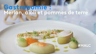 Gastronomie  merlan aïoli et pommes de terre [upl. by Bonine]