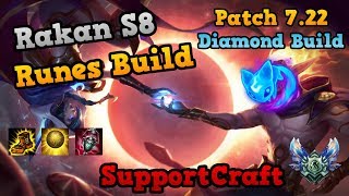 Rakan Build Season 8 Runes  Aery Initiate  SupportCraft [upl. by Ainnet905]