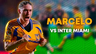 Marcelo Flores vs Inter Miami I Highlights I Tigres UANL I Leagues Cup [upl. by Nylrats8]