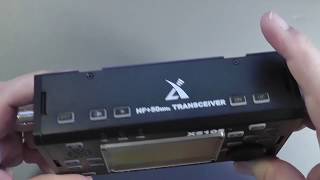 Review of MFJs new Xiegu X5105 HF QRP Deluxo 118 [upl. by Caddric184]