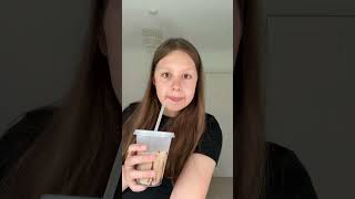 Make iced coffee with me viralvideo dance coffee funny [upl. by Yelad]