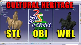 CATIA V5  Cultural Heritage Applications [upl. by Jehiah]