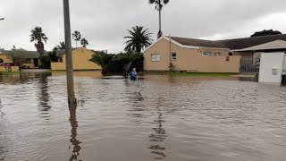 Dam collapse leads to INSANE flooding in Cape Town  WooGlobe [upl. by Nasas]