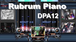 beatmania IIDX Rubrum Piano DPA ☆12 [upl. by Atekal]