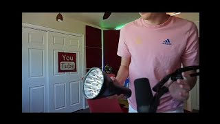 Treyten SHOWS US HIS 700 DOLLAR FLASHLIGHT [upl. by Amero]