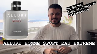 Chanel Allure Homme Sport Eau Extreme İncelemesi  En İyi Erkek Parfümleri [upl. by Chauncey]