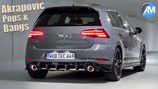 Akrapovic GTI TCR  LOUD Pops amp Bangs💥 [upl. by Hestia410]