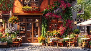 Spring Jazz Music for Relaxing Work 🍂 Cozy Spring Coffee Shop Ambience  Smooth Jazz Instrumental [upl. by Hilaire19]