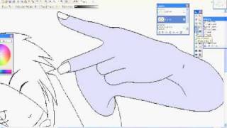 PaintNET Tutorial Lineart [upl. by Nonnairb]