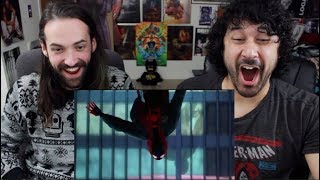 SPIDERMAN INTO THE SPIDERVERSE  Official Teaser TRAILER REACTION amp REVIEW [upl. by Atinuhs]