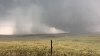 MONSTER WEDGE tornado north of Fort Laramie WY [upl. by Nager]