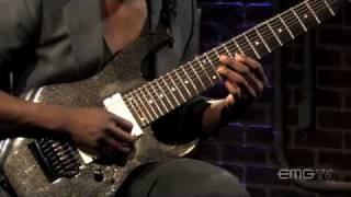 Animals as Leaders Tosin Abasi plays quotWave of Babiesquot on EMGtv [upl. by Ledah]