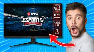 MSI Optix G271 Test  IPS 144Hz 1ms 1080p [upl. by Bradeord956]